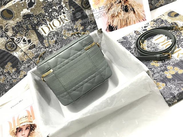 Dior女包 迪奧Travel菱格紋化妝包洗漱包 Dior手提肩背斜挎包  dfk1694